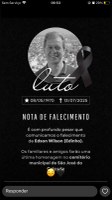 Câmara Municipal em Luto - Faleceu Ex Vereador Edson Wilson