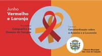 Campanha Junho Vermelho e Laranja