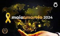Campanha Maio Amarelo 2024 - PAZ NO TRÂNSITO COMEÇA POR VOCÊ