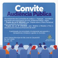 CONVITE AUDIENCIA PÚBLICA