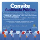 CONVITE AUDIENCIA PÚBLICA
