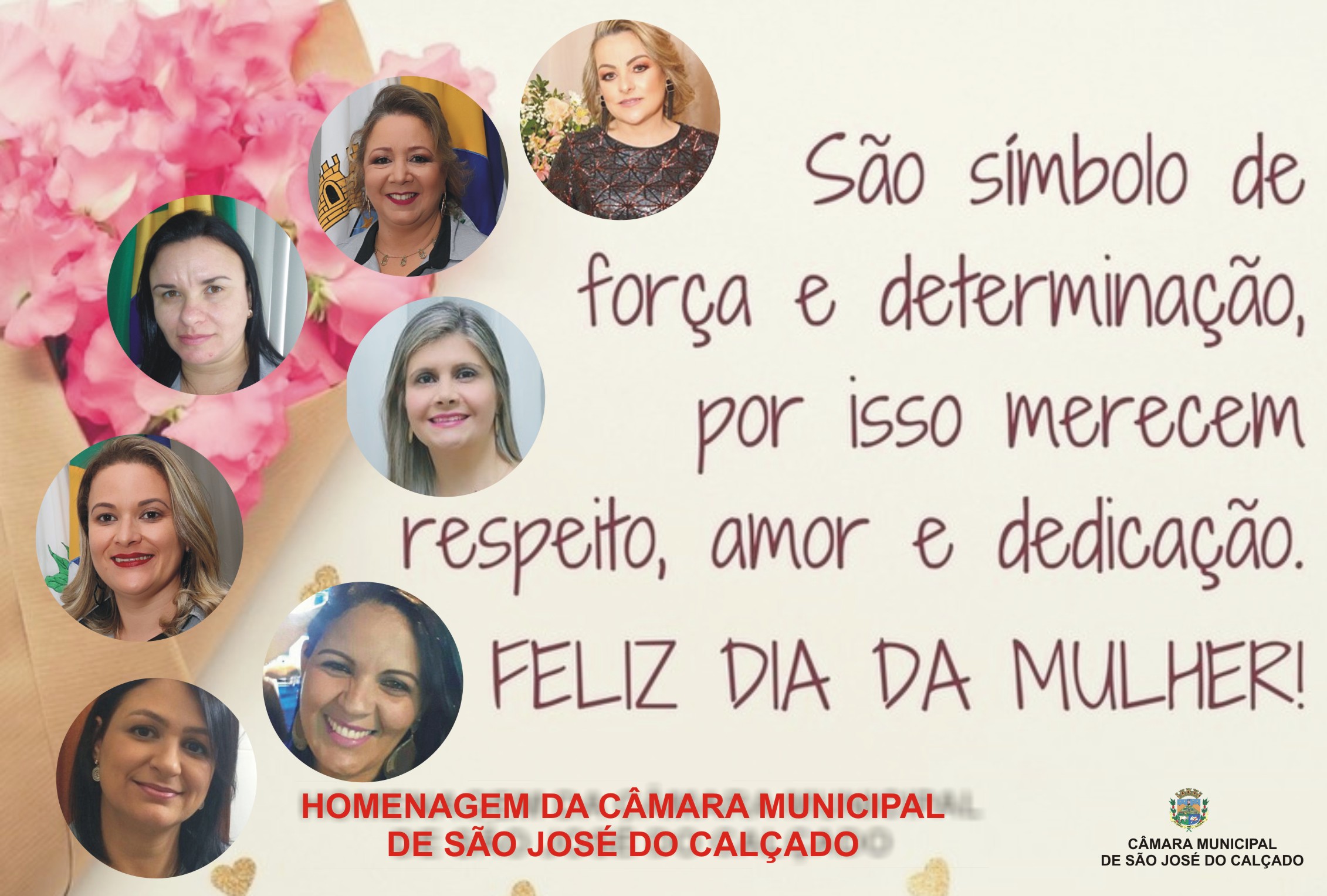 Dia 08 de Março! Dia da Internacional da Mulher!