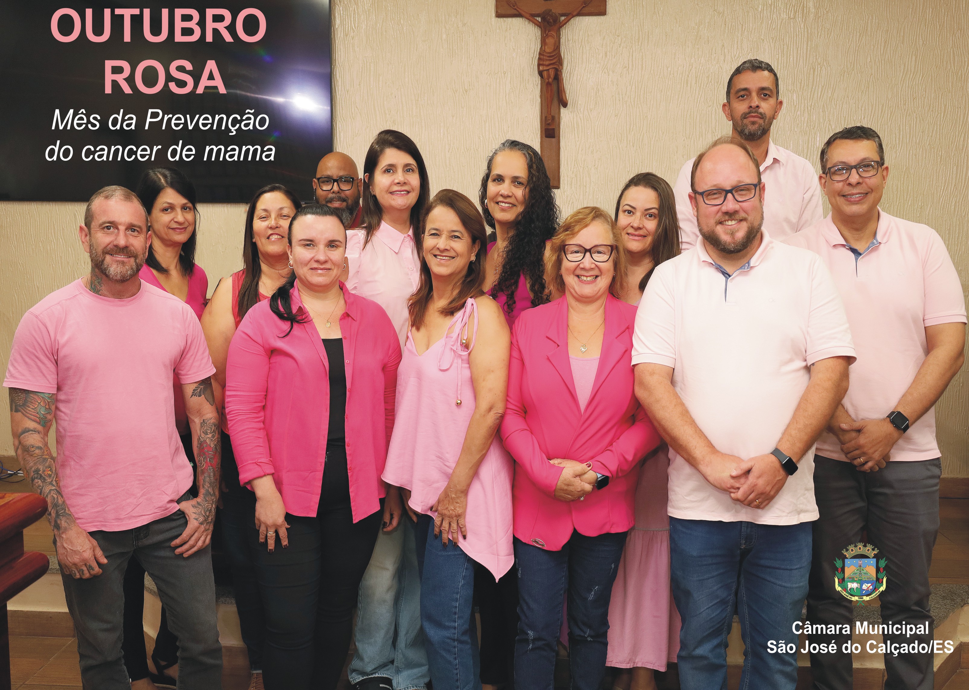 OUTUBRO ROSA - Proteja-se do câncer de mama e do colo do útero.