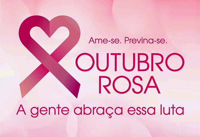 Outubro Rosa 2018: campanha contra o câncer de mama