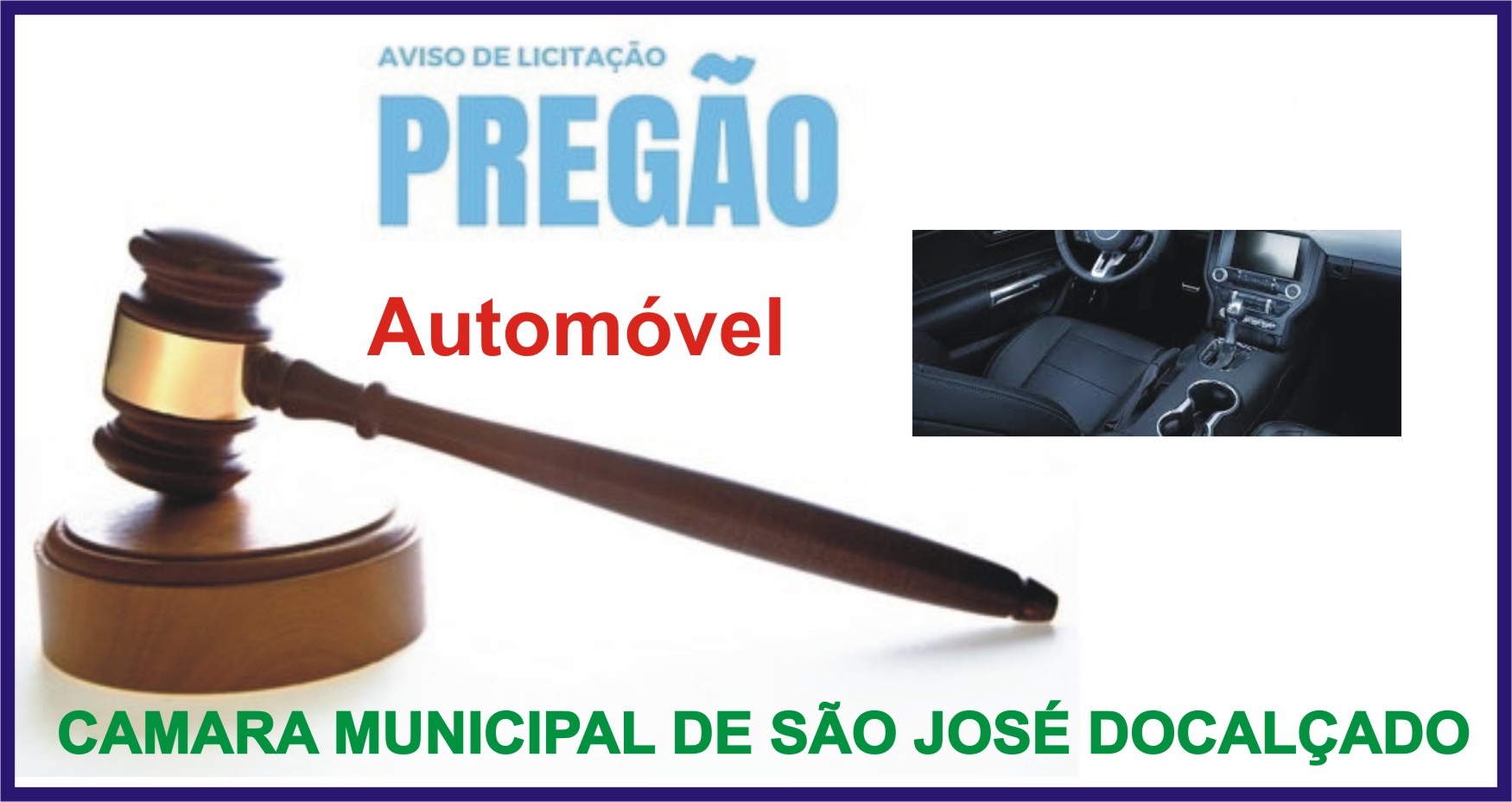 EDITAL DE PREGÃO PRESENCIAL DE UM AUTOMÓVEL SEDAN OK 